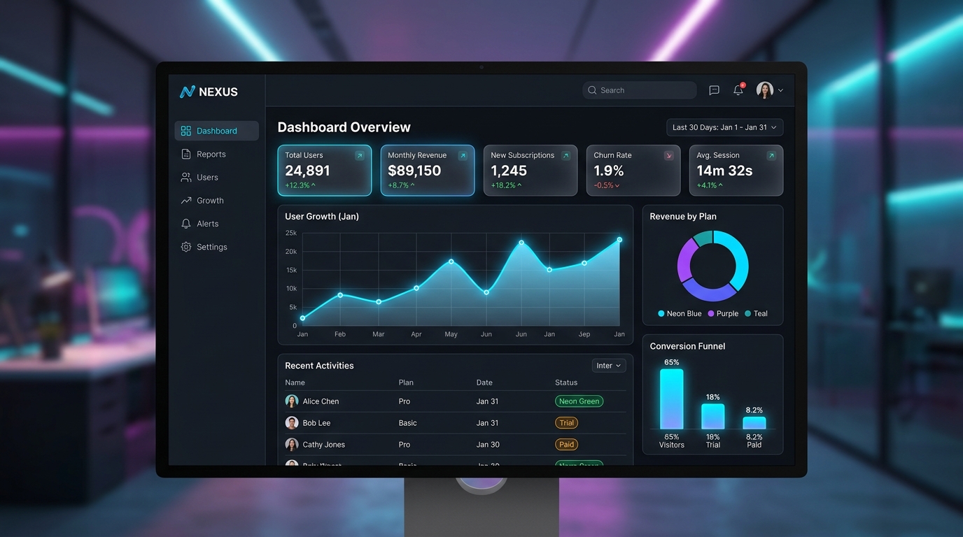 Nexus SaaS Analytics